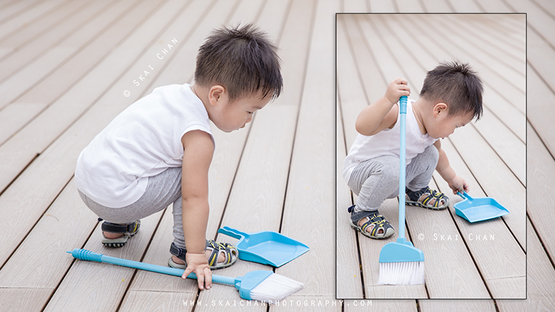 Children photoshoot session with Nicholas Chan Jun En at home