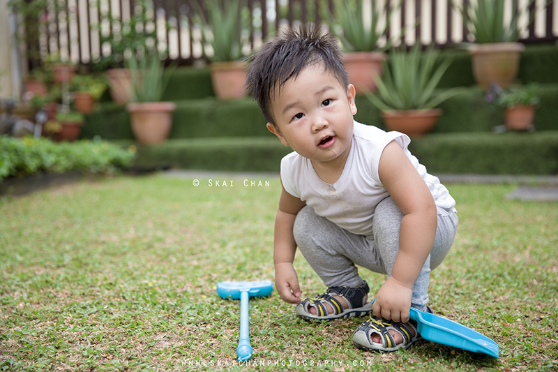 Children photoshoot session with Nicholas Chan Jun En at home