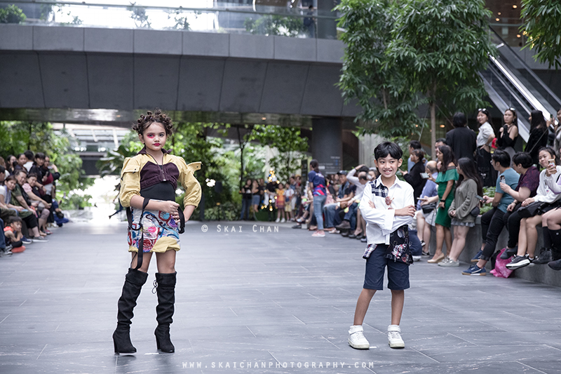 Fashion runway photoshoot session with Singapore Fashion Runway at Marina One