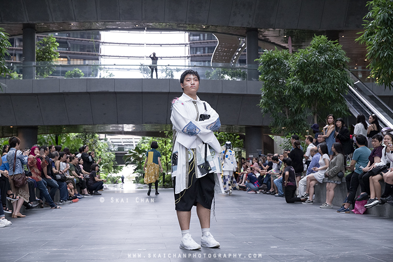 Fashion runway photoshoot session with Singapore Fashion Runway at Marina One