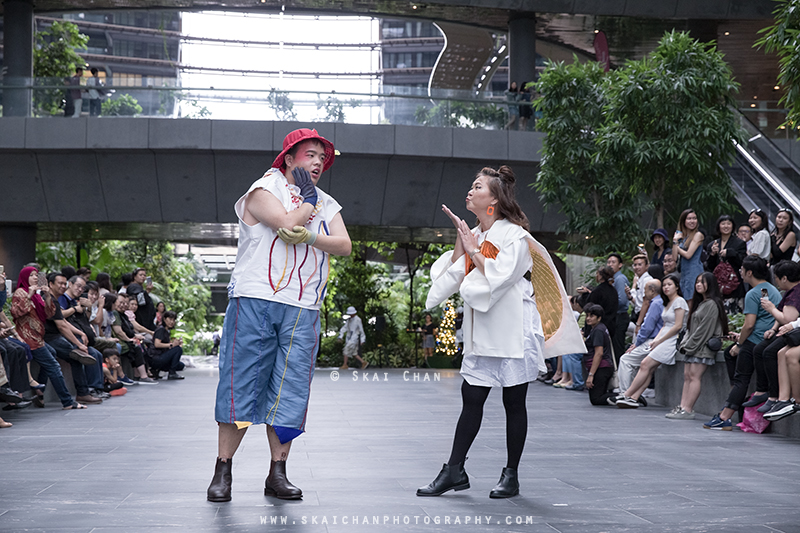 Fashion runway photoshoot session with Singapore Fashion Runway at Marina One