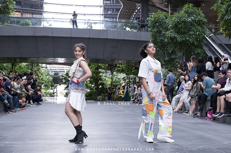 Fashion runway photoshoot session with Singapore Fashion Runway at Marina One