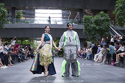 Outdoor Fashion Runway Photoshoot - Singapore Fashion Runway @ Marina One