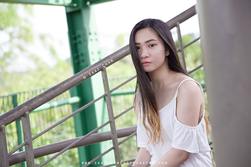 Hiking portrait photoshoot session with Angela Arlene Quek at Jelutong Tower, Macritchie Reservoir