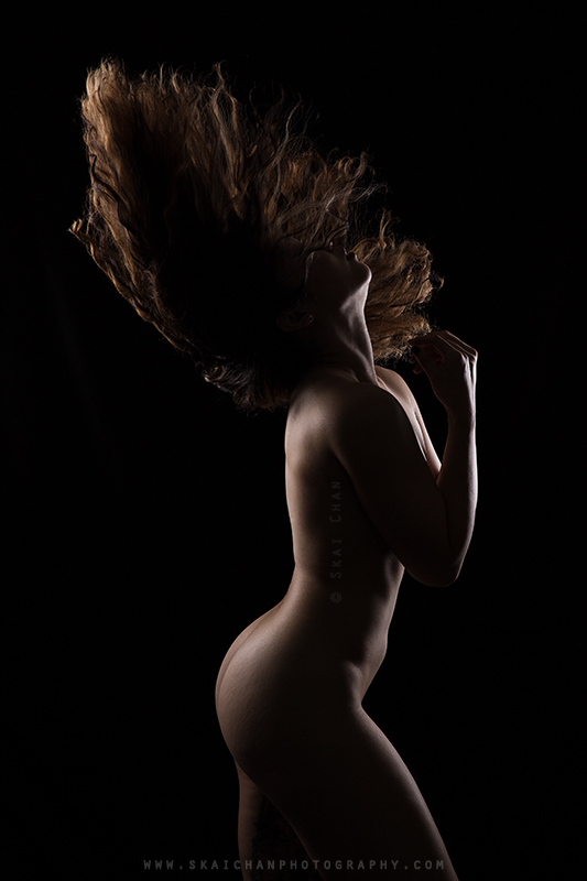 Implied nude shoot