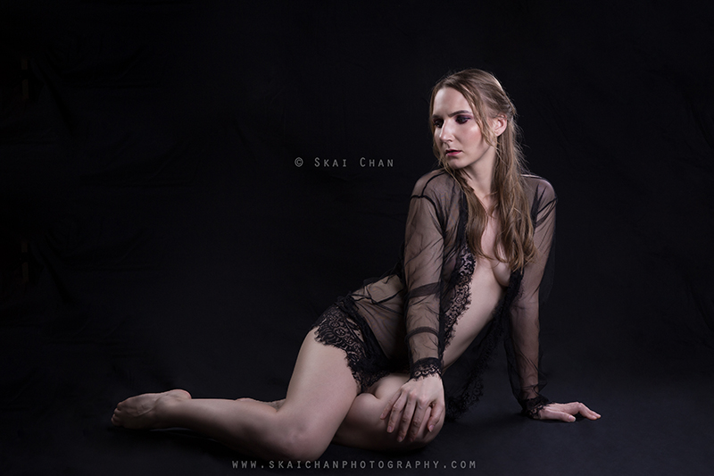 Lingerie photoshoot session with Ko at Tanjong Pagar (photography studio)