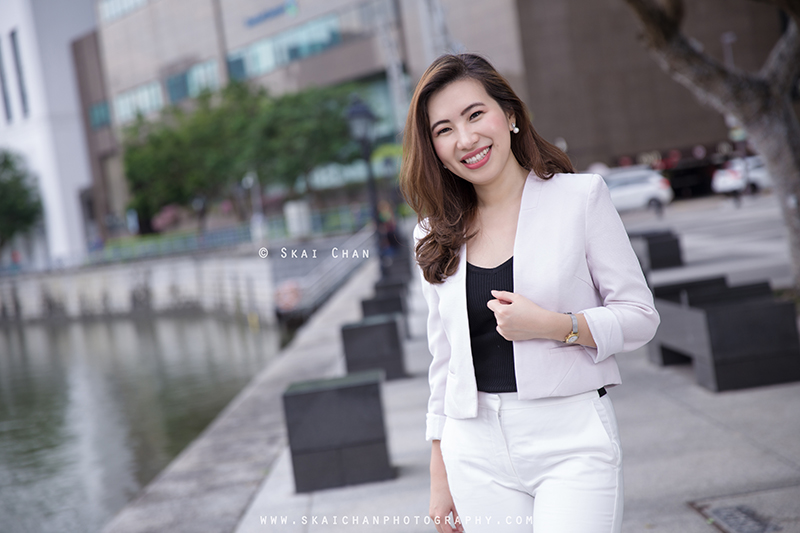 high-end corporate portrait using professional light