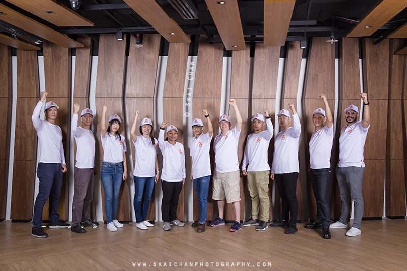 Corporate group photoshoot session with Disinfect at NTU Alumni Club