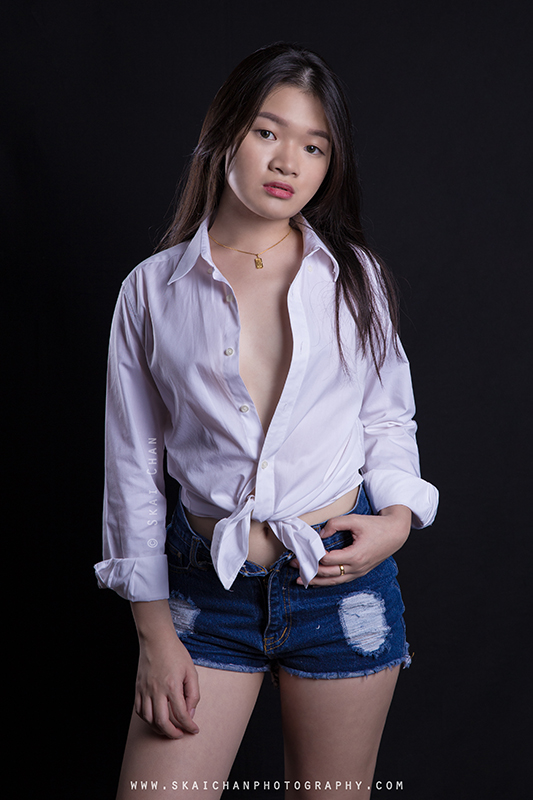 Modelling portfolio photoshoot session with Janice Sui at Tanjong Pagar