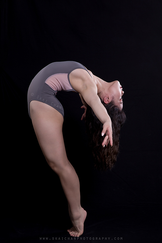 Dance photoshoot session with Tam Ye Qi at photography studio (Tanjong Pagar)
