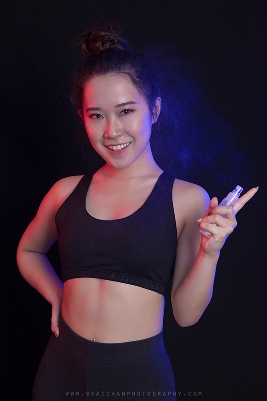 Dance photoshoot session with Tam Ye Qi at photography studio (Tanjong Pagar)