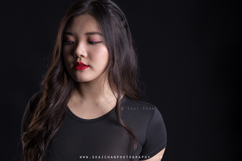 Studio fashion portrait photoshoot session with Beatrice Lee Mynn at Tanjong Pagar (photography studio)