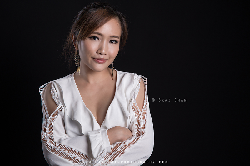 Corporate portrait photoshoot session with Hair and Makeup Artist (HMUA) Ivy Tan at Tanjong Pagar (photography studio)