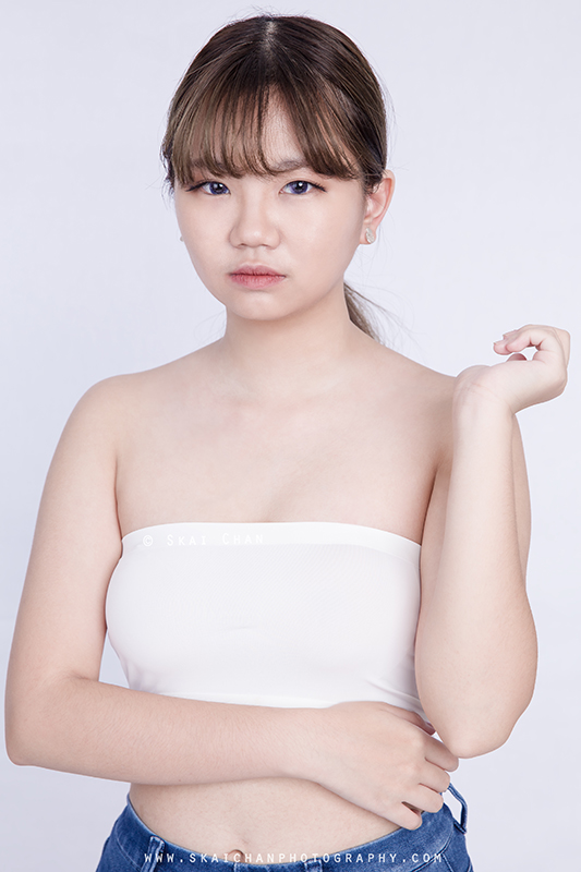 Modelling Portfolio Photoshoot with Meron at Tanjong Pagar (photography studio)