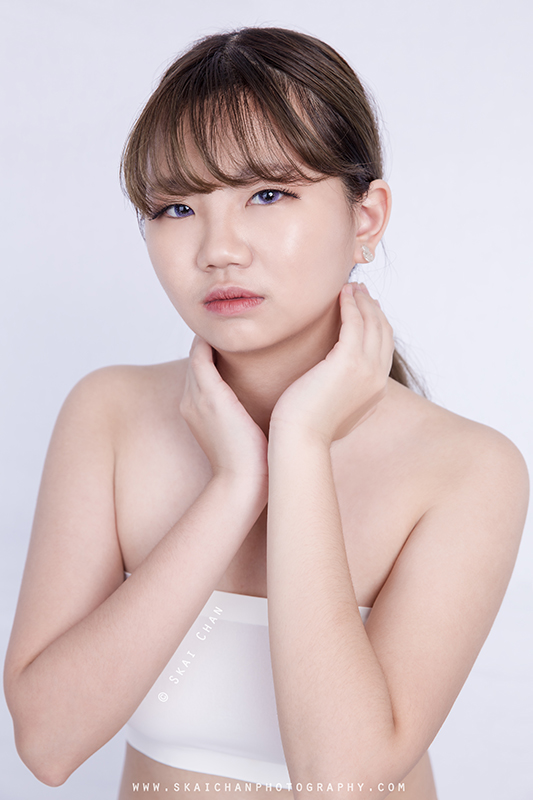 Modelling Portfolio Photoshoot with Meron at Tanjong Pagar (photography studio)