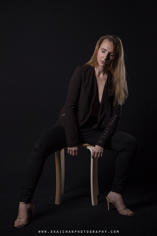 Masculine themed edgy photoshoot session with Ko at Tanjong Pagar (photography studio)