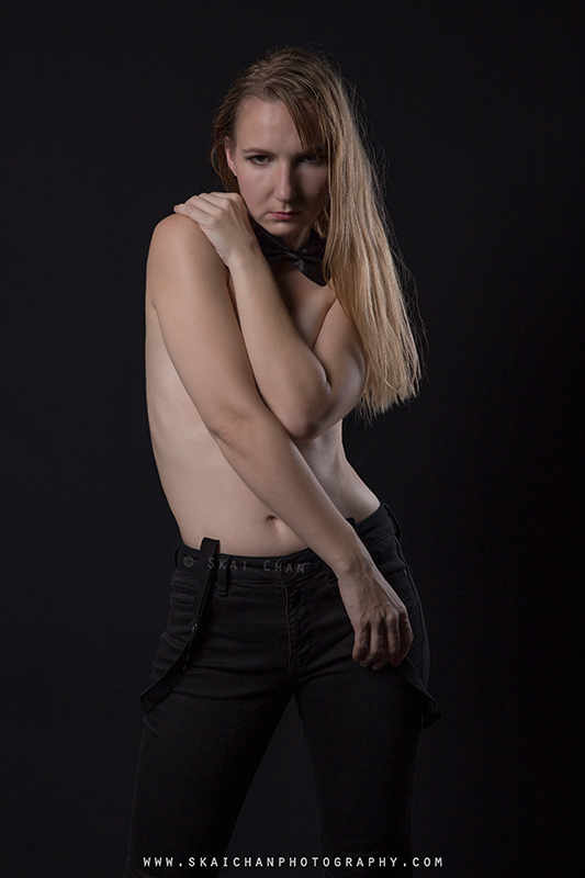 Masculine themed edgy photoshoot session with Ko at Tanjong Pagar (photography studio)