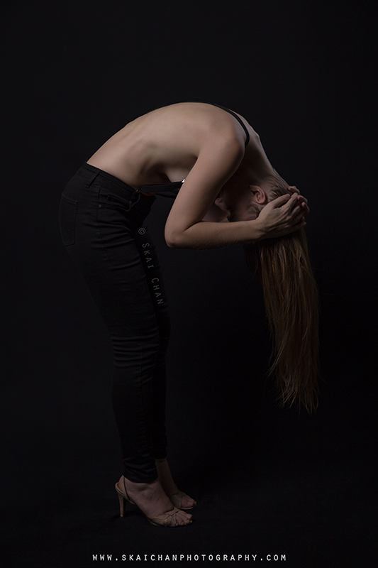 Masculine themed edgy photoshoot session with Ko at Tanjong Pagar (photography studio)