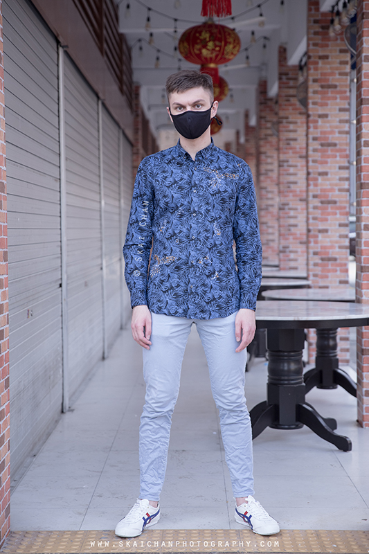 Men's fashion photoshoot session with Greg at Macpherson Road