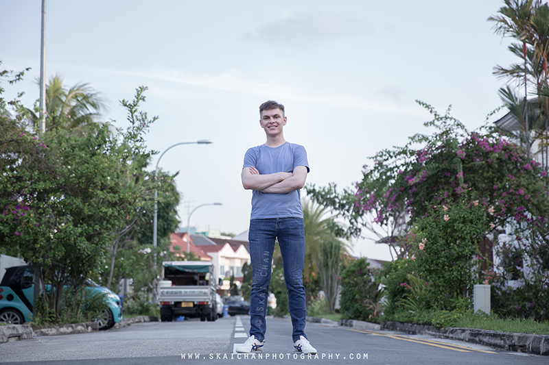 Men's outdoor lifestyle portrait photoshoot session with Greg @ Macpherson