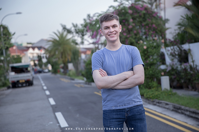 Men's outdoor lifestyle portrait photoshoot session with Greg @ Macpherson