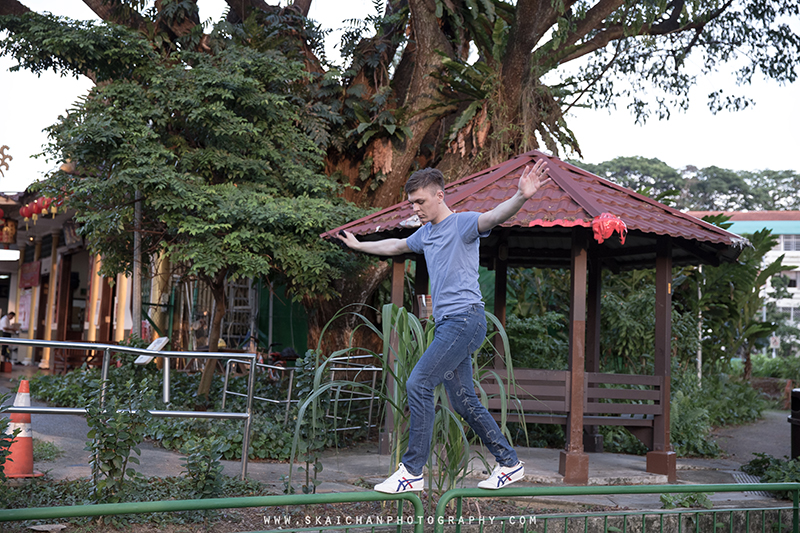 Men's outdoor lifestyle portrait photoshoot session with Greg @ Macpherson