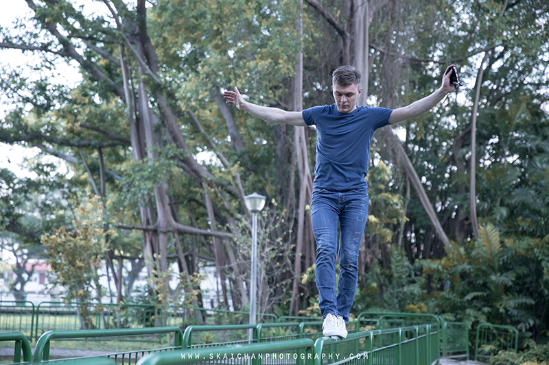 Men's outdoor lifestyle portrait photoshoot session with Greg @ Macpherson