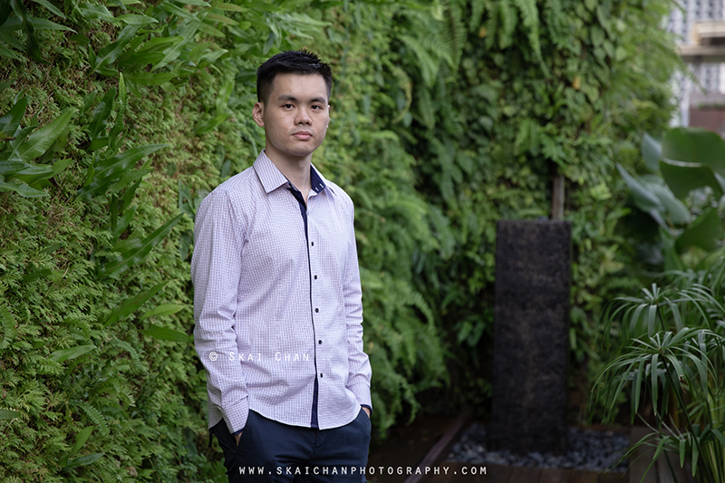 Men's lifestyle fashion portrait photoshoot session with Ben @ National Gallery Singapore