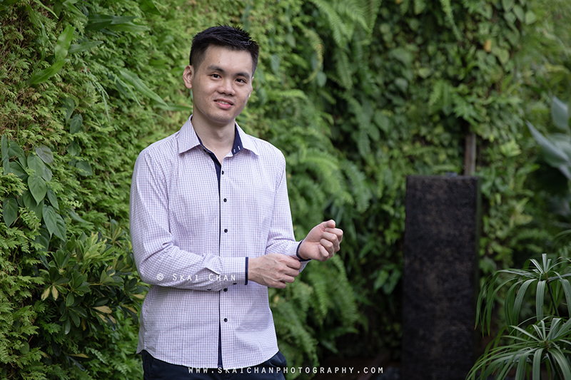 Men's lifestyle fashion portrait photoshoot session with Ben @ National Gallery Singapore