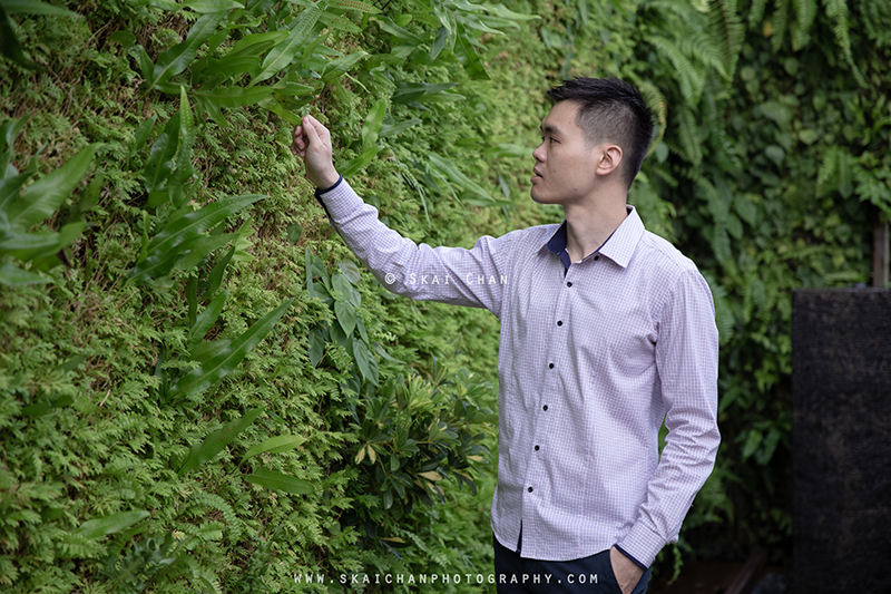 Men's lifestyle fashion portrait photoshoot session with Ben @ National Gallery Singapore