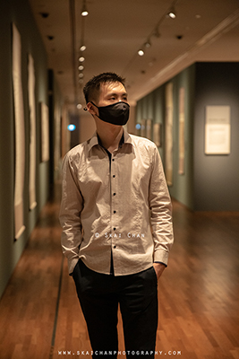 Indoor Casual Men's Casual Fashion Photoshoot - Ben @ National Gallery Singapore