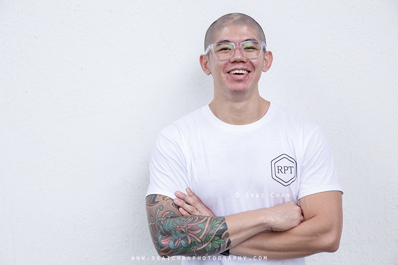 Fitness corporate photoshoot session with Personal Trainer (PT) Chua Ming Siu (Range Personal Training) at The Guild Fitness (gym)