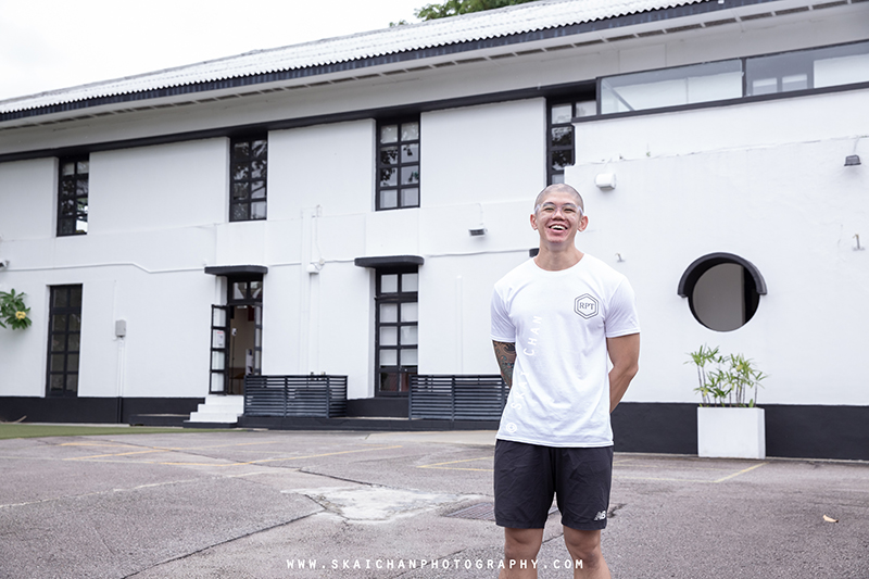 Fitness corporate photoshoot session with Personal Trainer (PT) Chua Ming Siu (Range Personal Training) at The Guild Fitness (gym)