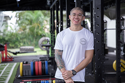 Indoor Casual Men's Fitness Corporate Gym Photoshoot - Chua Ming Siu @ Gym @ The Guild Fitness
