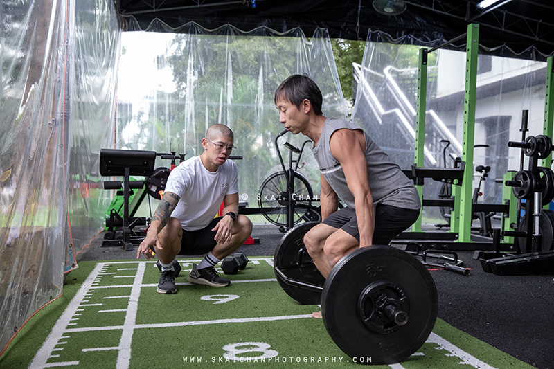 Commercial photoshoot session with RPT (Range Personal Training) at The Guild Fitness (gym)