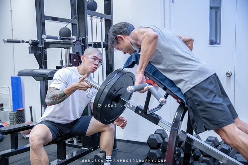 Commercial photoshoot session with RPT (Range Personal Training) at The Guild Fitness (gym)