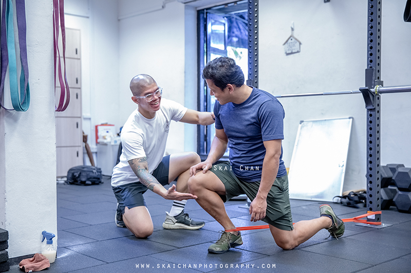 Commercial photoshoot session with RPT (Range Personal Training) at The Guild Fitness (gym)