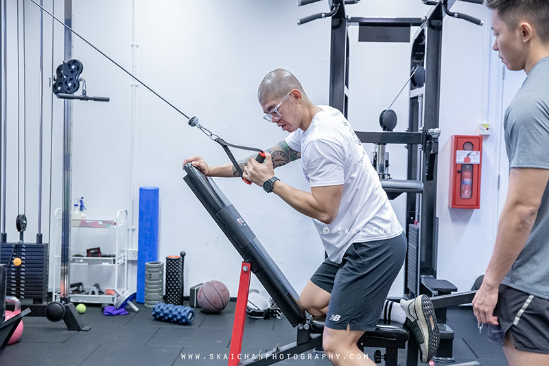 Commercial photoshoot session with RPT (Range Personal Training) at The Guild Fitness (gym)