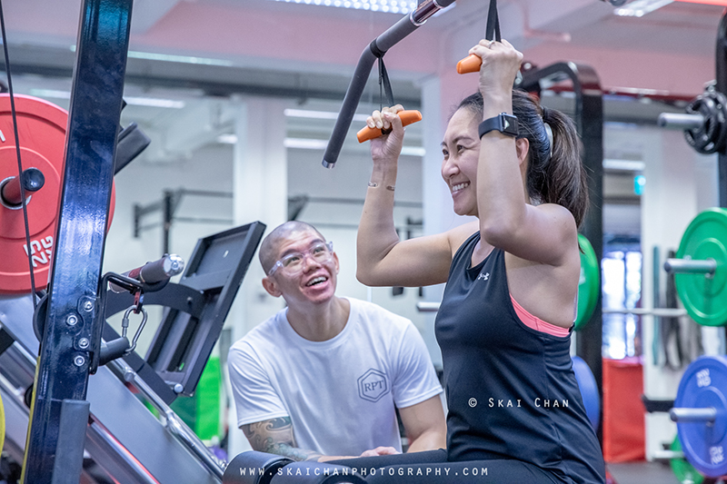 Commercial photoshoot session with RPT (Range Personal Training) at The Guild Fitness (gym)