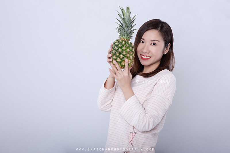 Fruits themed photoshoot session with Carol Lim at Buona Vista (photography studio)