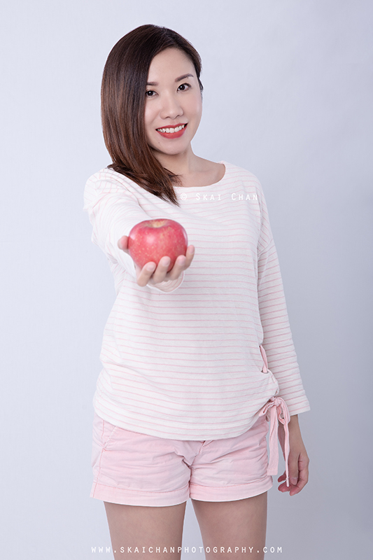 Fruits themed photoshoot session with Carol Lim at Buona Vista (photography studio)