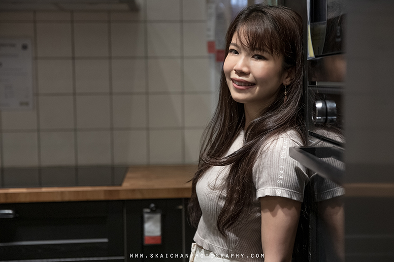 Indoor creative lifestyle yoga photoshoot session with Mel at IKEA Alexandra