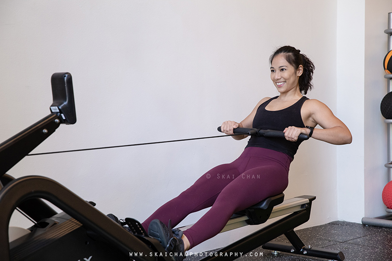 Commercial fitness gym photoshoot session with Platinum Fitness at Tanglin Mall