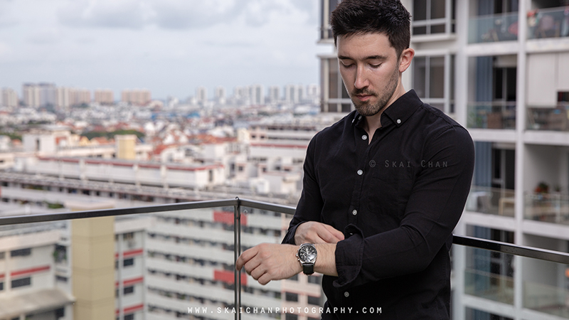 Home lifestyle portrait photoshoot session with Lukas Berger at Home