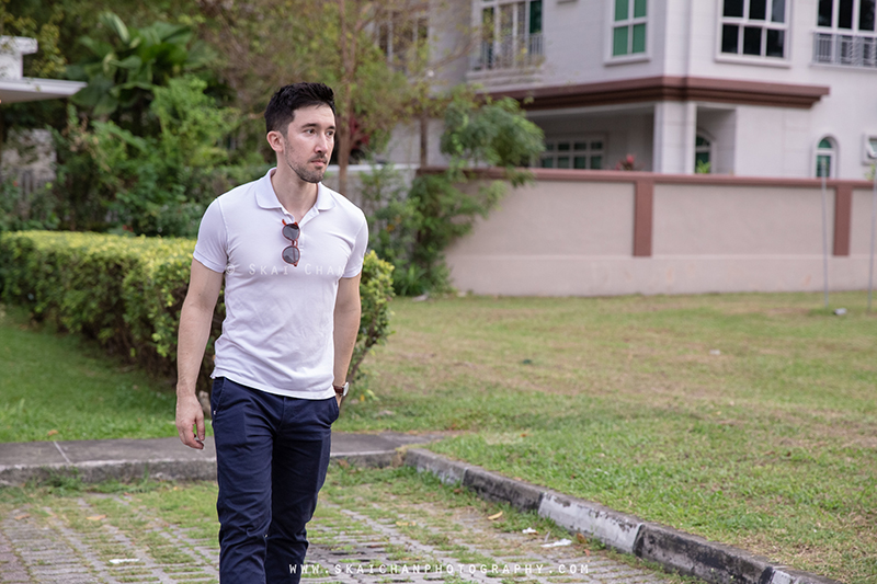 Men's Outdoor Fashion photoshoot session with Lukas Berger at Haig Road