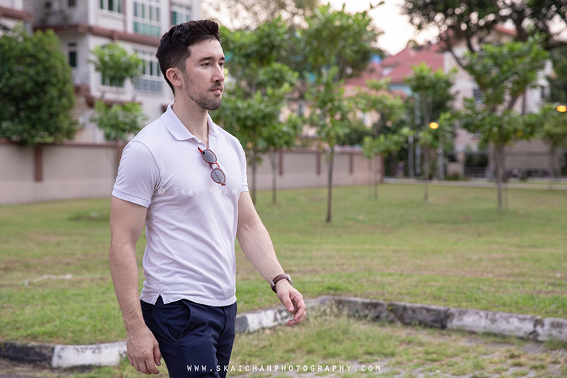 Men's Outdoor Fashion photoshoot session with Lukas Berger at Haig Road