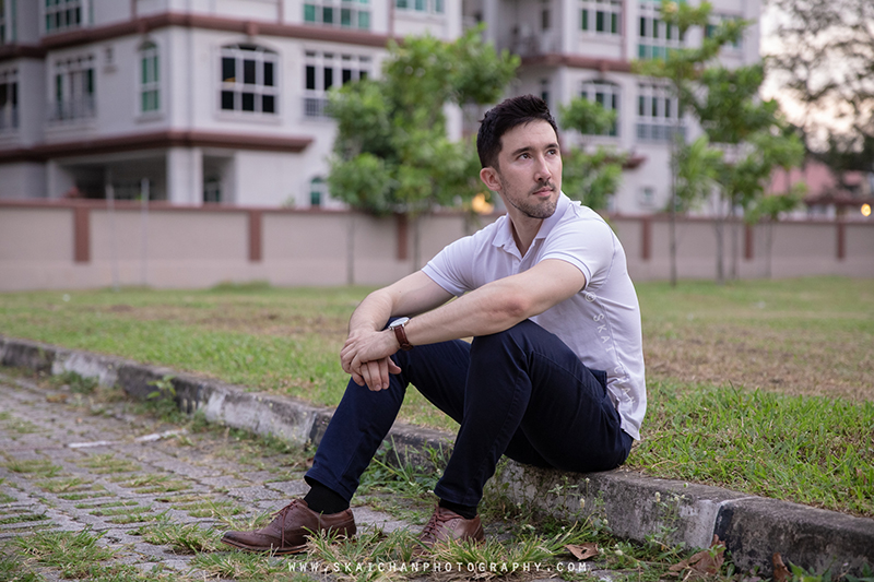 Men's Outdoor Fashion photoshoot session with Lukas Berger at Haig Road