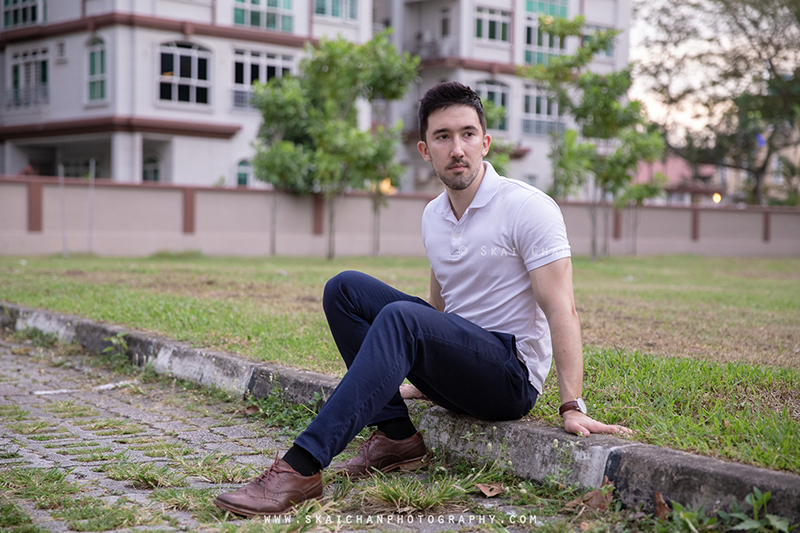 Men's Outdoor Fashion photoshoot session with Lukas Berger at Haig Road