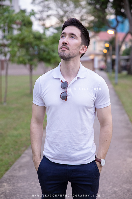 Men's Outdoor Fashion photoshoot session with Lukas Berger at Haig Road