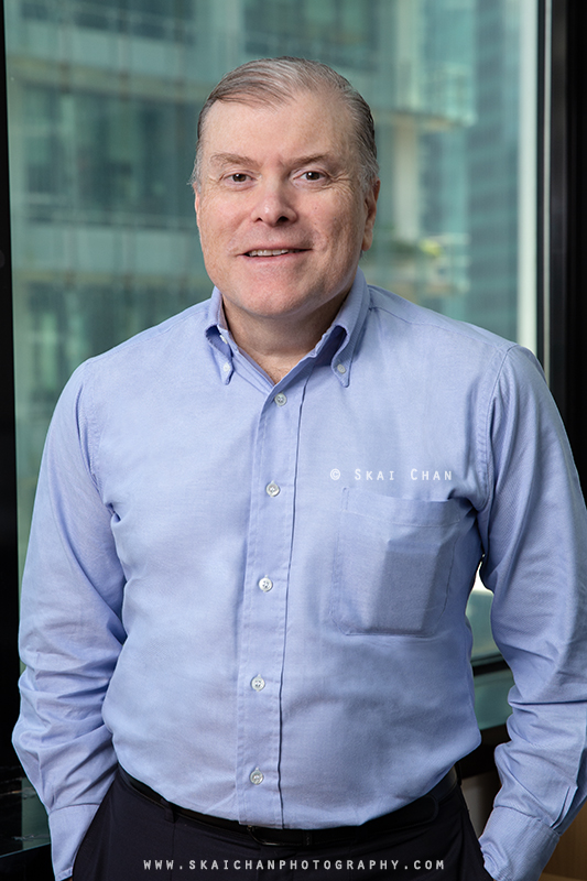 Corporate portrait photoshoot session with Christopher Tournerie at City House, Robinson Road